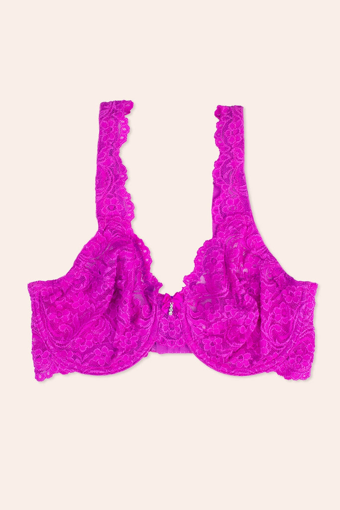 Signature Lace Unlined Underwire Bra | Orchid BRA SAS 