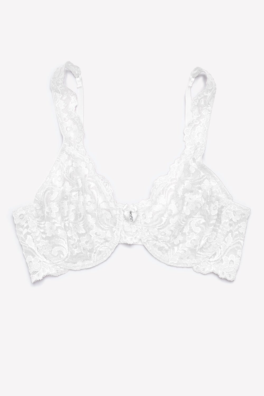 Sexy White Lace Bra Bustier, Lingerie for Woman, Plus Size