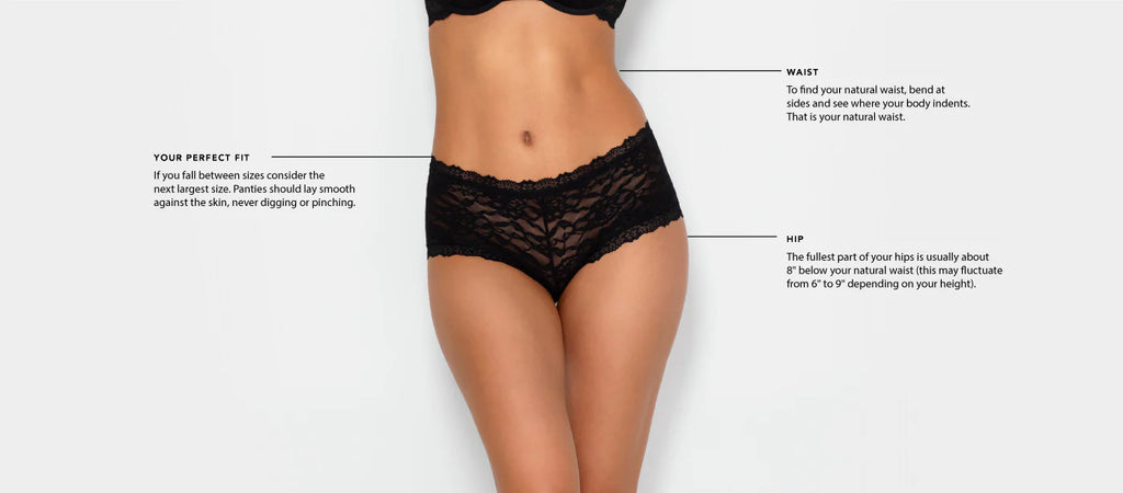 Fit Guide - Panties - Size Charts – Smart & Sexy