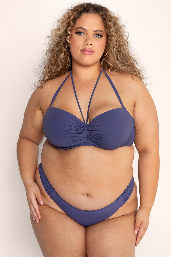 Swim Secret Halter Bikini Top | Skipper Blue BIKINT SAS 