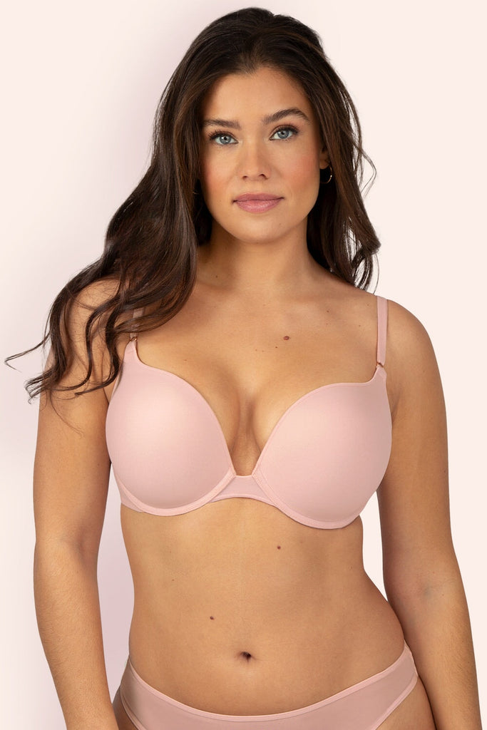 Add 2 Cup Sizes Push-Up Bra | Blushing Rose Mesh BRA SAS Blushing Rose Mesh 32A 