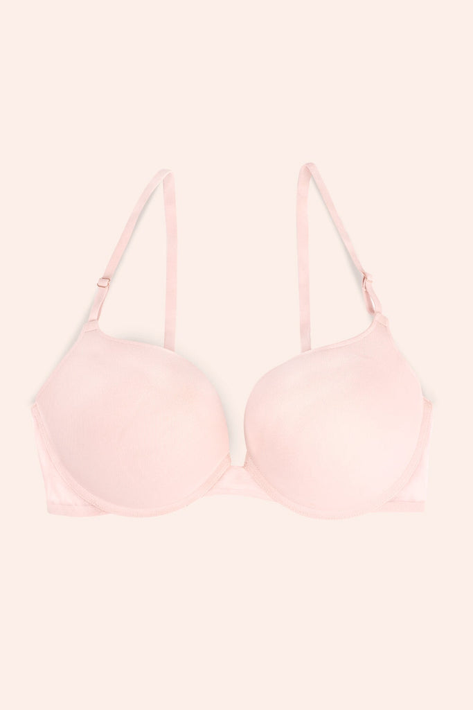 Add 2 Cup Sizes Push-Up Bra | Blushing Rose Mesh BRA SAS 