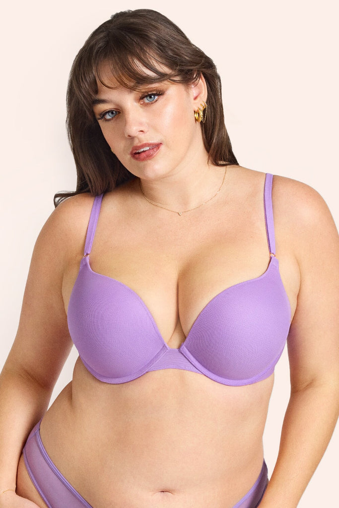 Add 2 Cup Sizes Push-Up Bra | Wisteria Bra SAS 