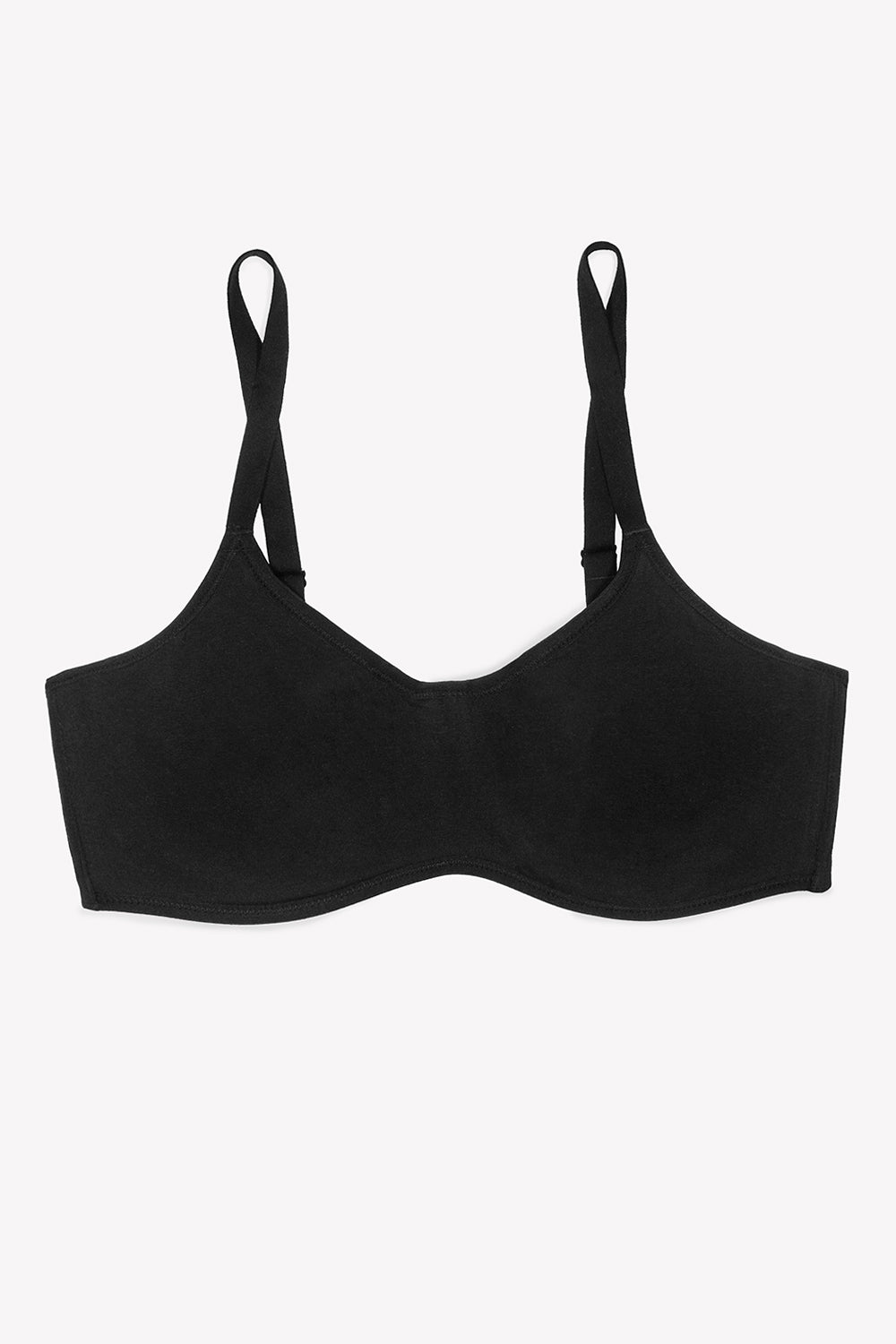 Cotton Non-Padded Black Six Strips Bra, Size: 32B at Rs 50/piece in Surat