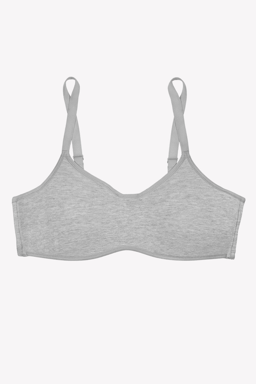 Buy GINGER BY LIFESTYLE Women Grey Solid Bras - 32B at