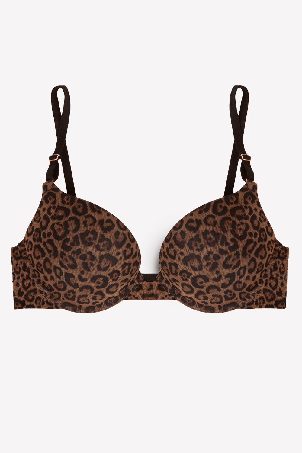 MengShan Leopard Print Large Size Bras With Front Buckle And Thin Back Plus  Push Up For Women Big Size From Changkuku, $26.92