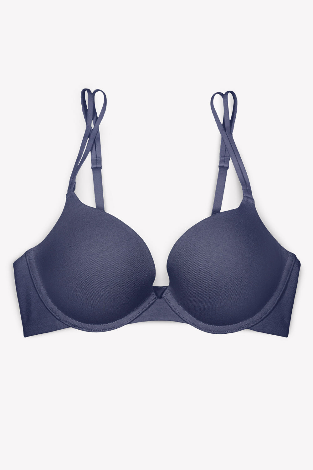 Dark blue cotton push-up bra, Bras, Women'secret