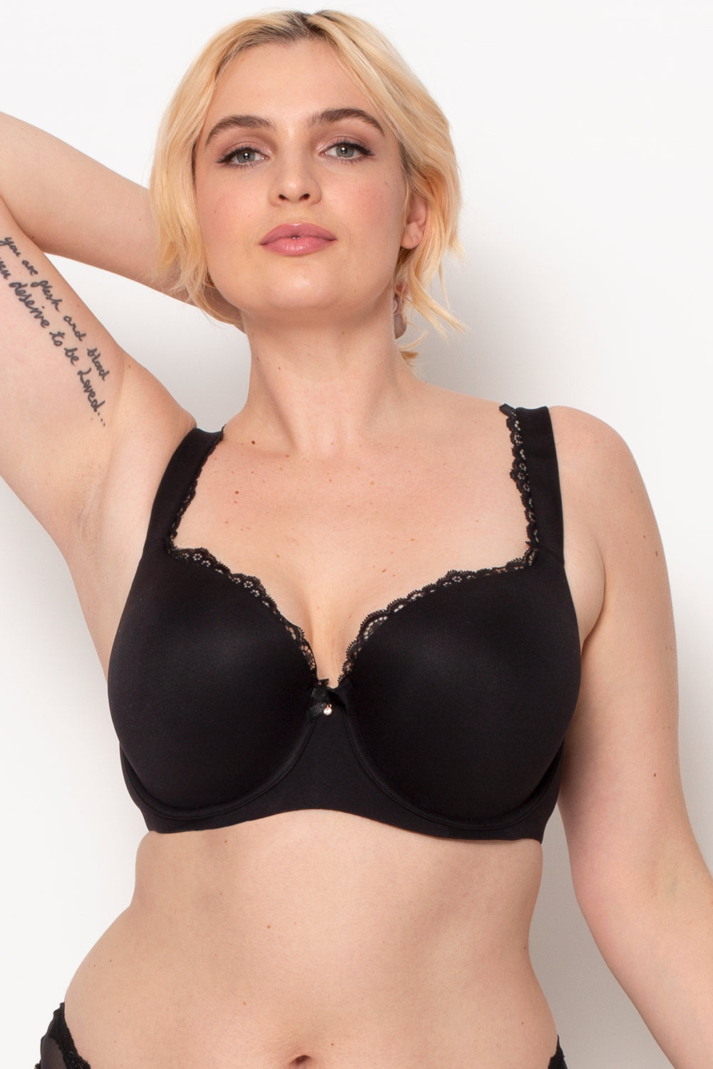 Perfect Demi T-shirt Bra Smart & Sexy Women's, Black Hue (Micro), 32A :  : Clothing, Shoes & Accessories