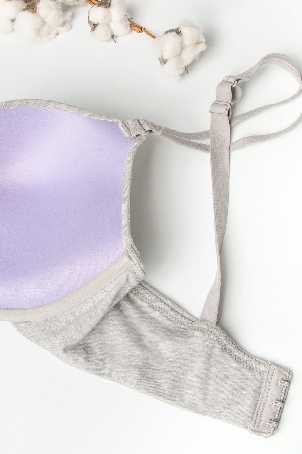 Perfect Push-Up Bra  Lilac Iris Cotton – Smart & Sexy