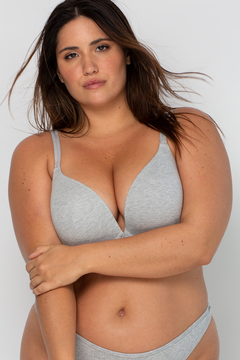 Smart & Sexy Women's Perfect Push-Up Bra, Light Grey Heather, 34B :  : Clothing, Shoes & Accessories