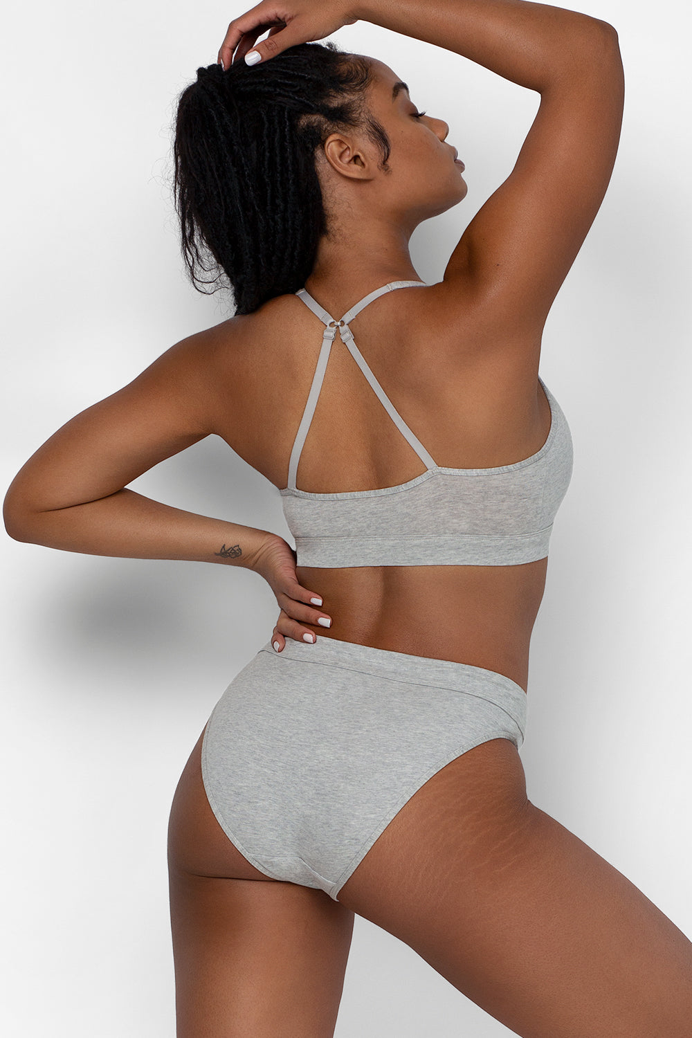 Casual Chic Cotton Bra Panty Set, buy Now from Snazzyway